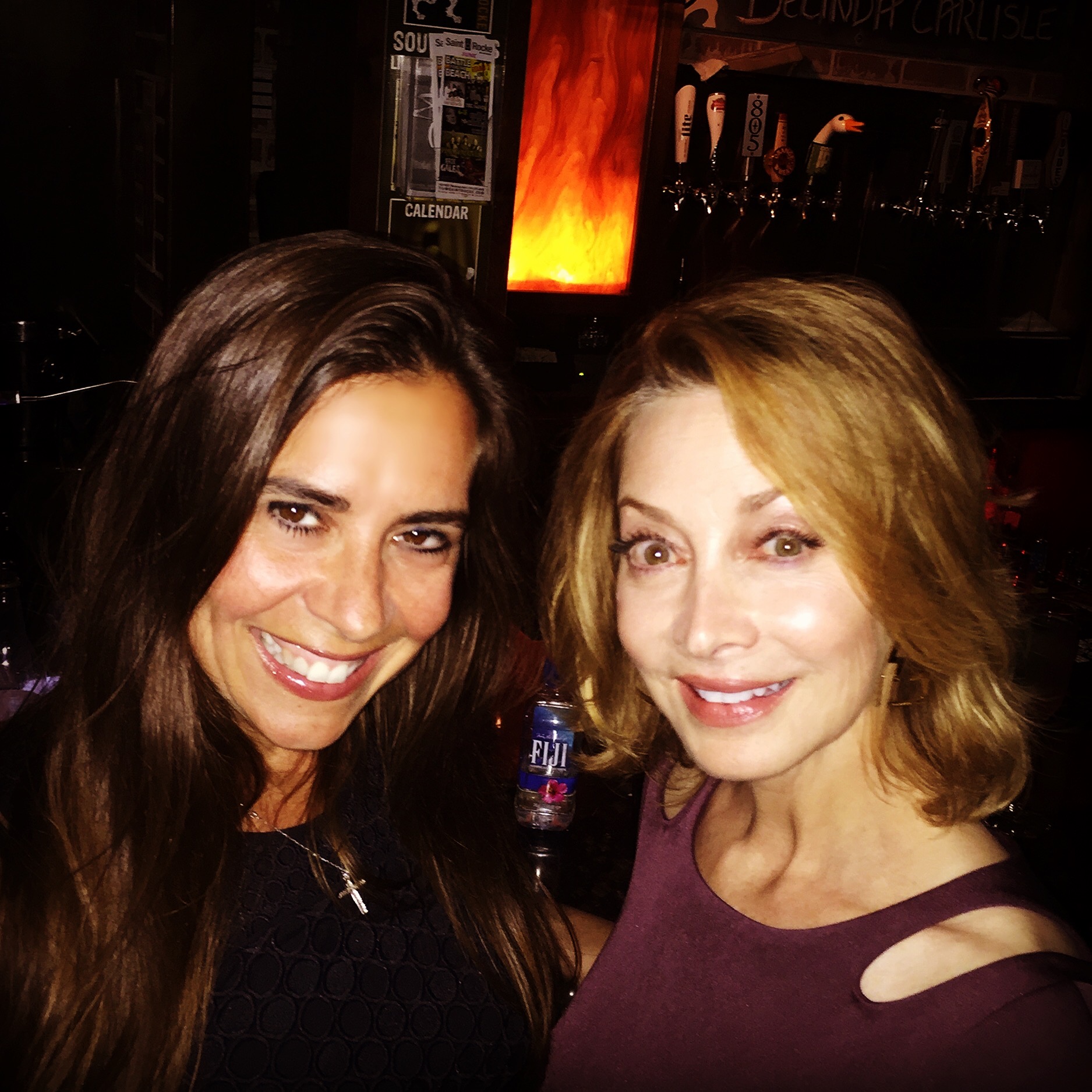 Devin with Sharon Lawrence