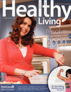 Healthy Living Magazine Cover