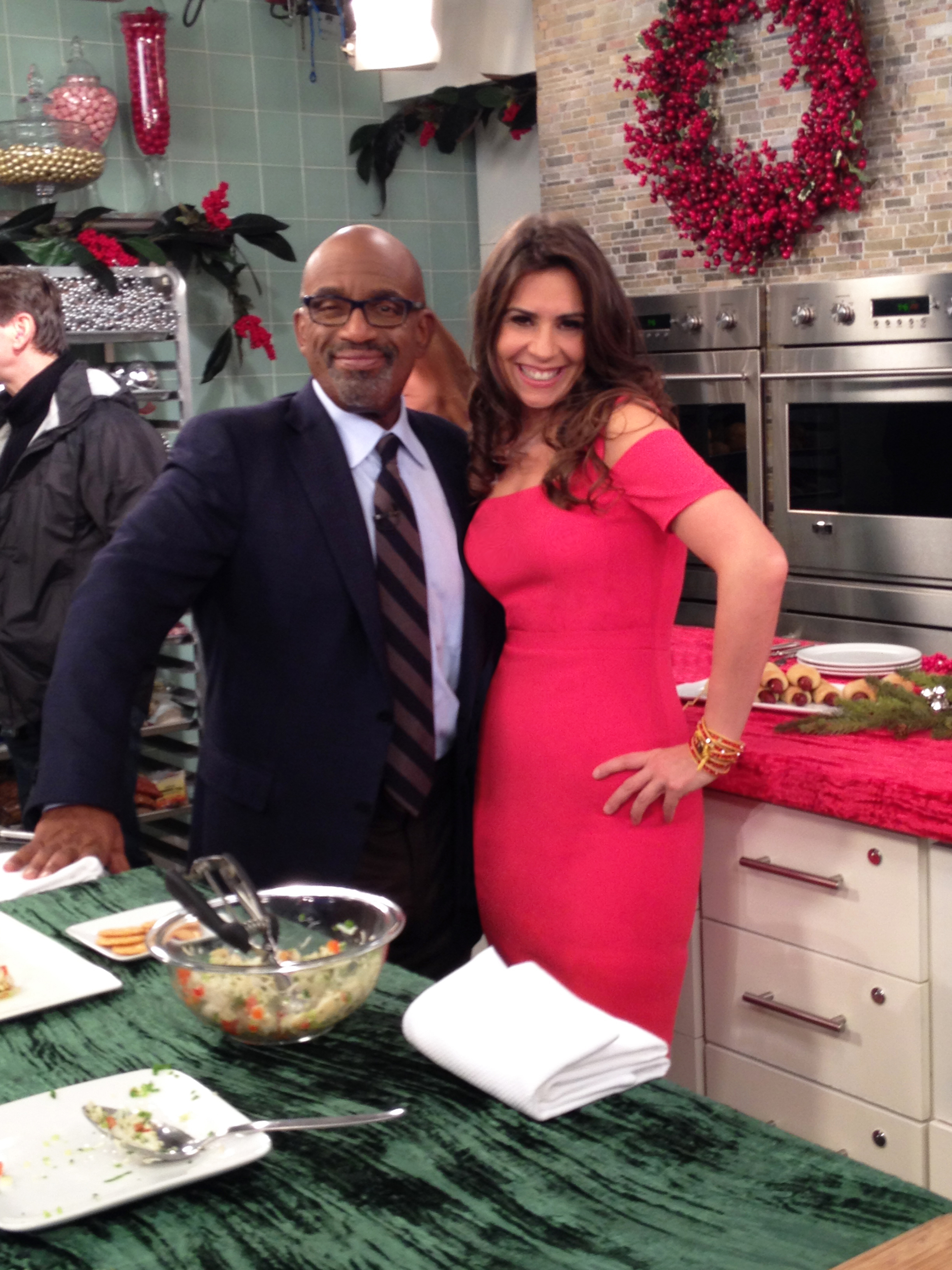 Devin with Al Roker